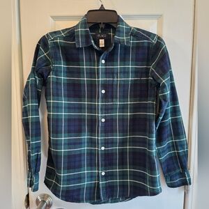 Children's Place Plaid Button Down Shirt, Size 14